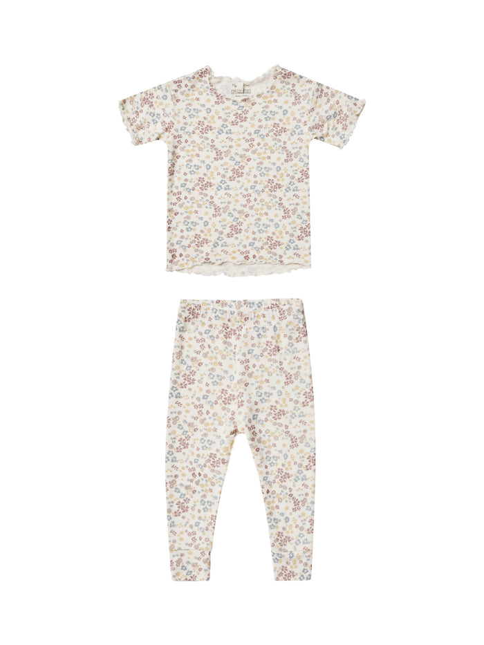 Wild Flower Pajama Set
