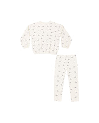 Butterfly Ditsy Spongey Knit Set