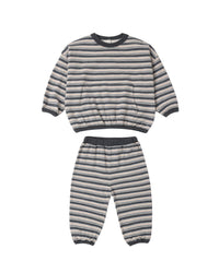 Blue Stripe Relaxed Set