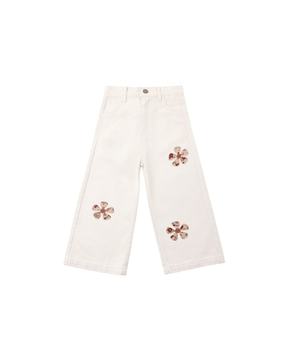 Daisy Patches Straight Leg Pant