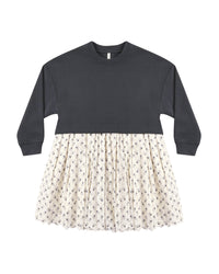 Vintage Fleur Sweatshirt Dress
