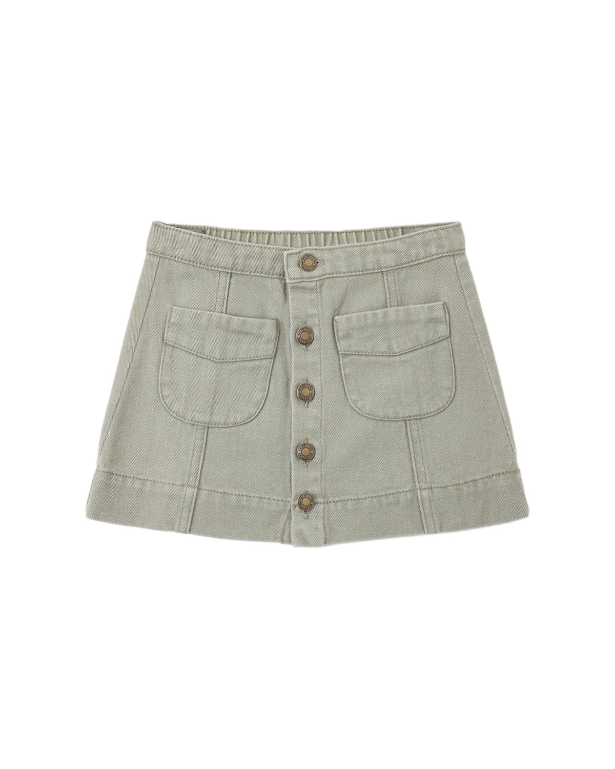 Dark Sage Denver Mini Skirt