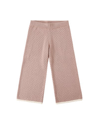 Rosewood Pointelle Knit Pant