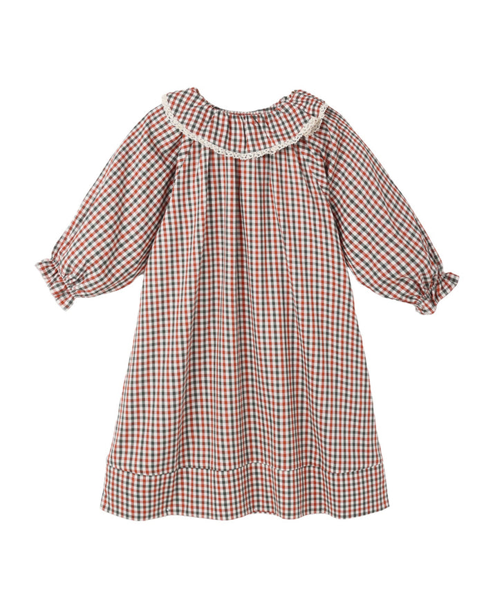 Holiday Gingham Nightgown