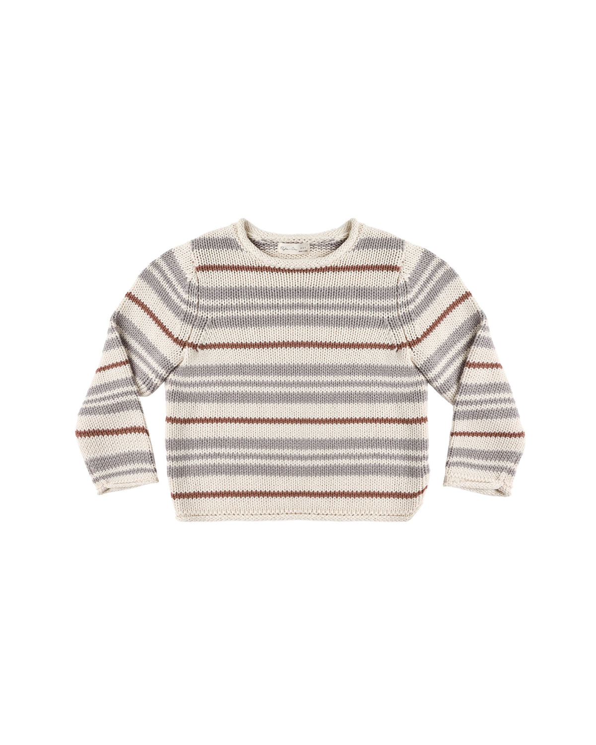 Dusty Blue Stripe Jacques Sweater