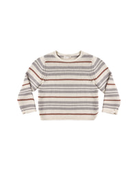 Dusty Blue Stripe Jacques Sweater