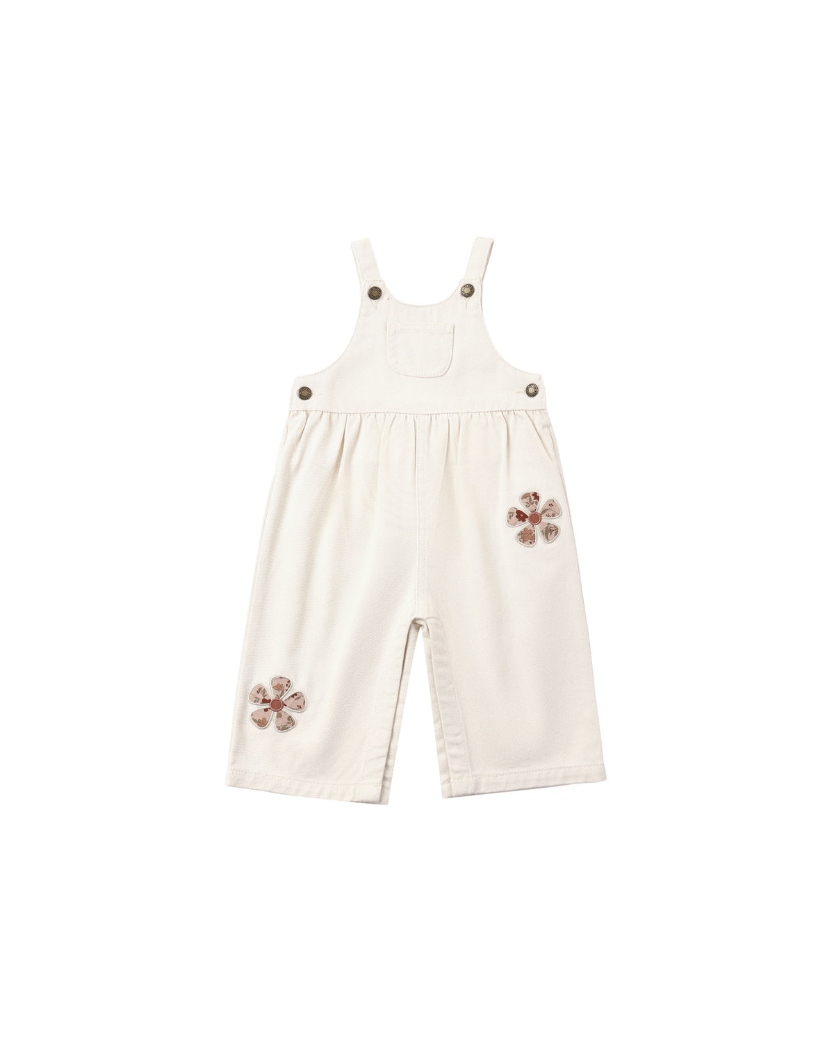 Daisy Patches Wide Leg Overall
