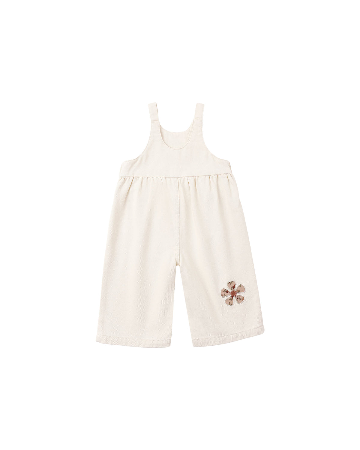 Daisy Patches Wide Leg Overall