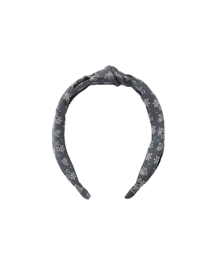 Heart Ditsy Knotted Headband