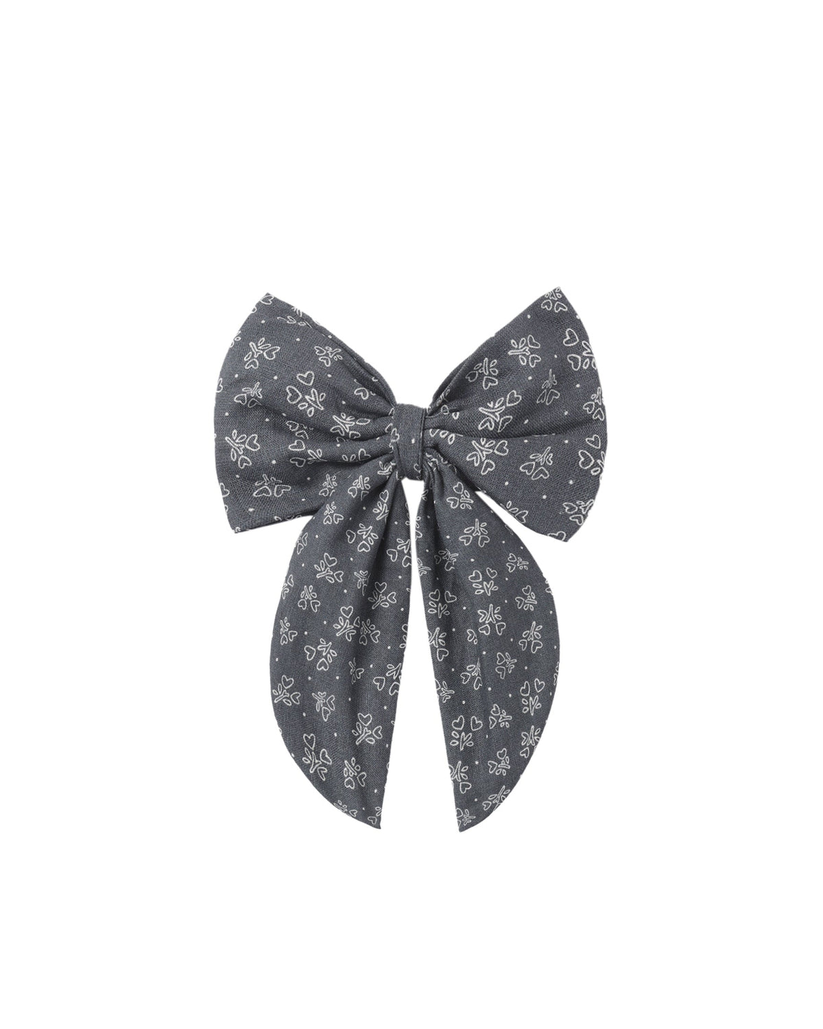Heart Ditsy Oversized Bow