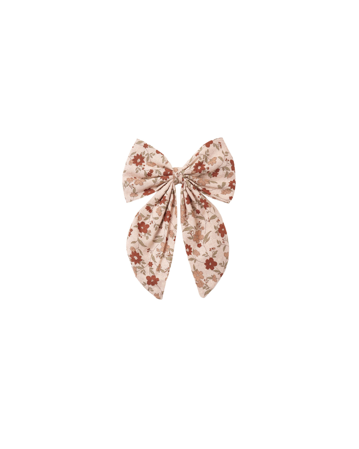 Pink Floral Oversized Bow