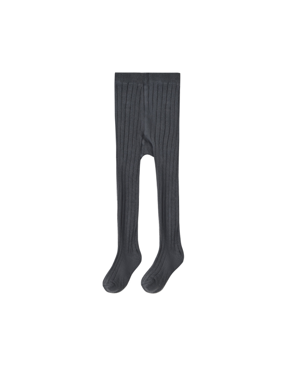Midnight Ribbed Tights