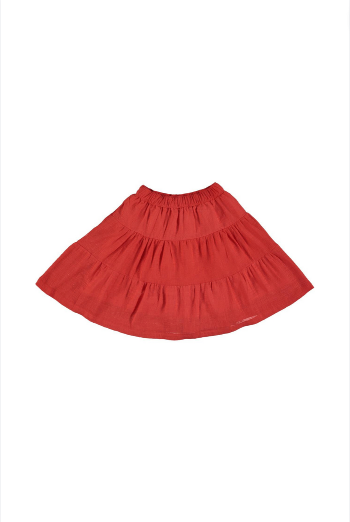 Red Mia Skirt