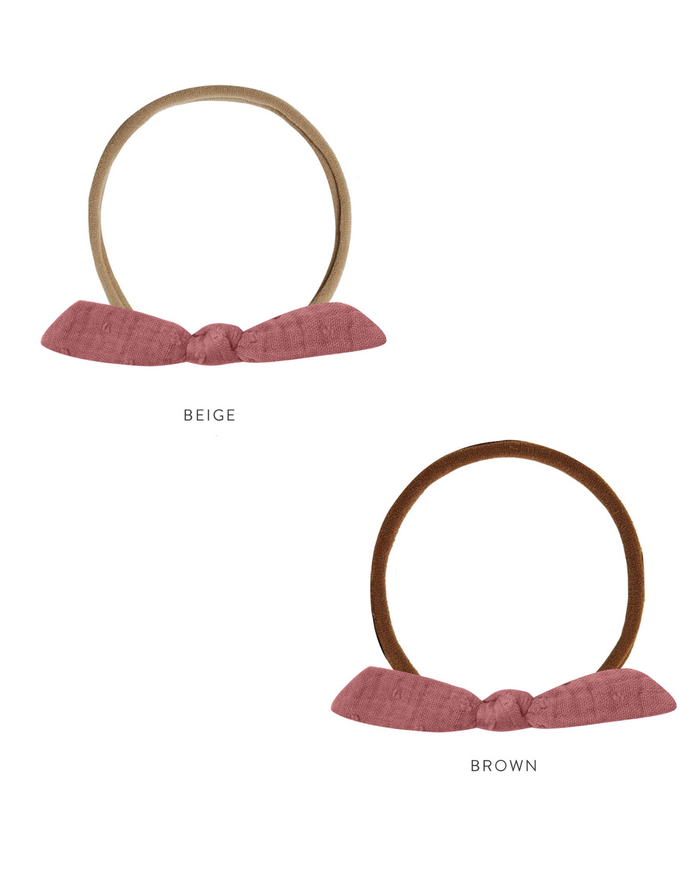 Raspberry Little Knot Headband