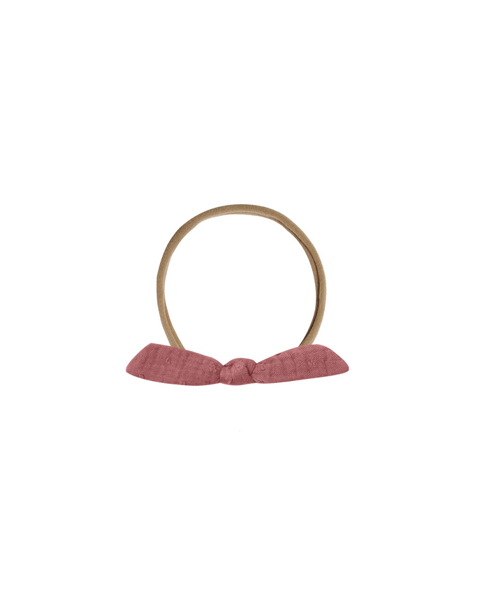 Raspberry Little Knot Headband