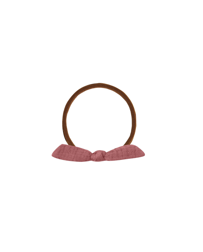 Raspberry Little Knot Headband