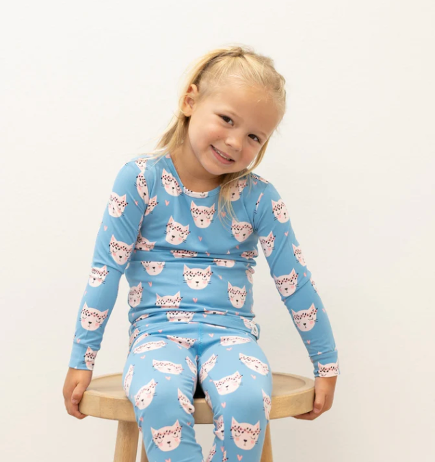 Kitty Bamboo Pajama Set