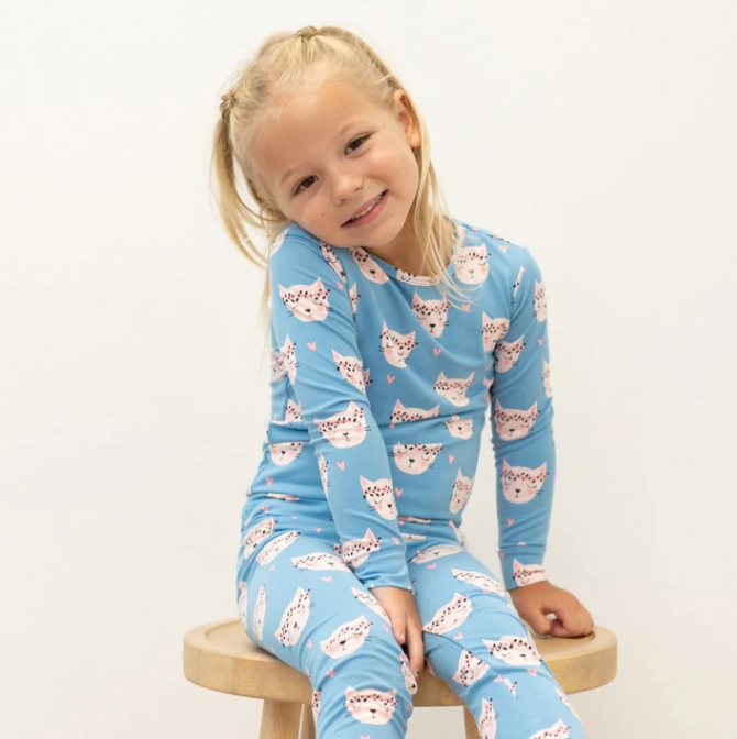 Kitty Bamboo Pajama Set