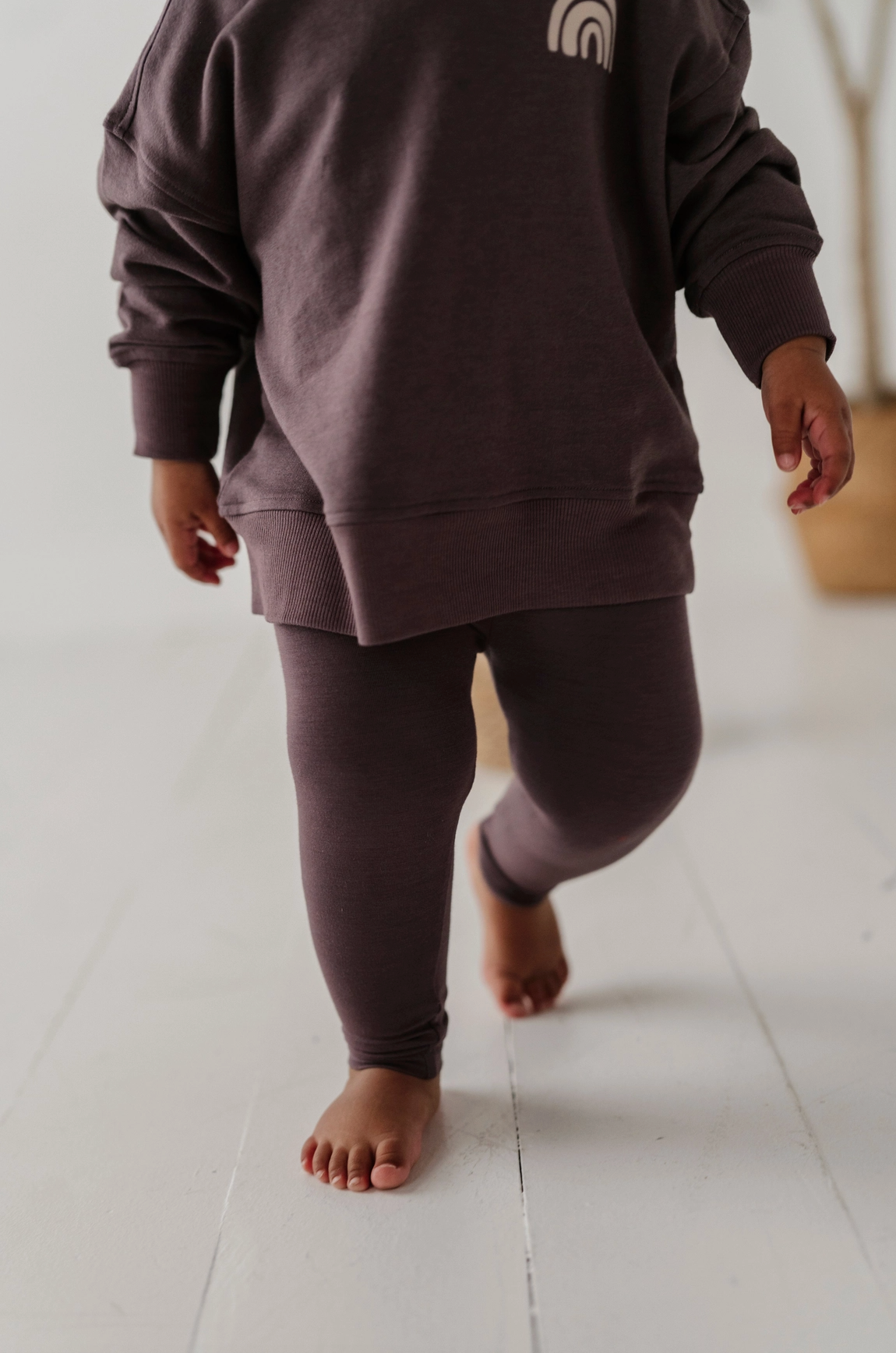 Plum Bamboo Leggings