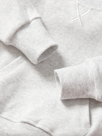 Light Heather Grey Pocket Pullover