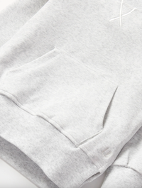 Light Heather Grey Pocket Pullover