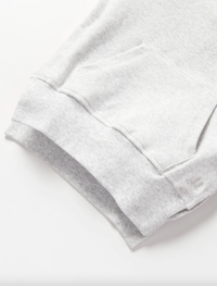 Light Heather Grey Pocket Pullover