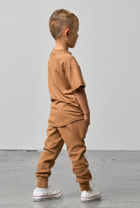 Chestnut Oversized Bamboo Tee