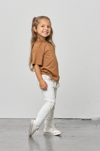 Chestnut Oversized Bamboo Tee