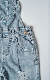 Light Wash Denim Overall