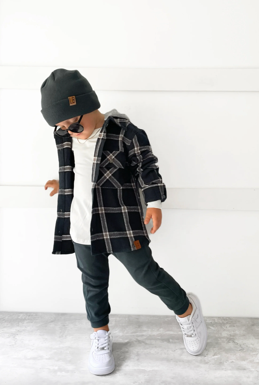 Nightfall Hooded Flannel