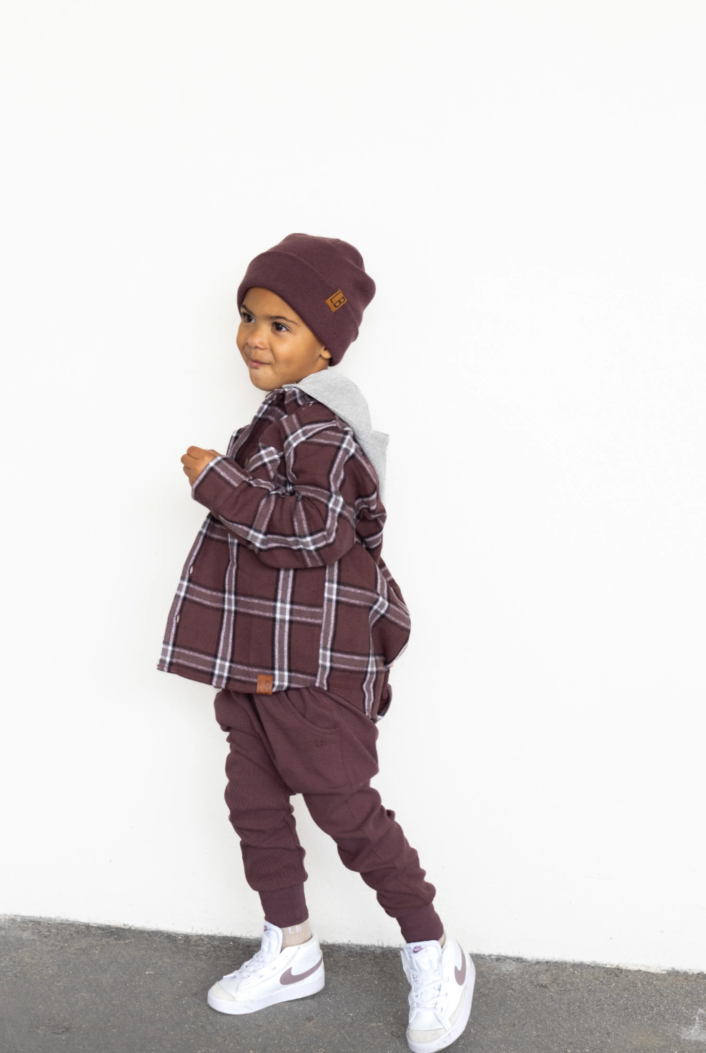 Huckleberry Hooded Flannel