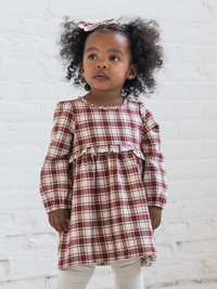 Garnet Flannel Dress