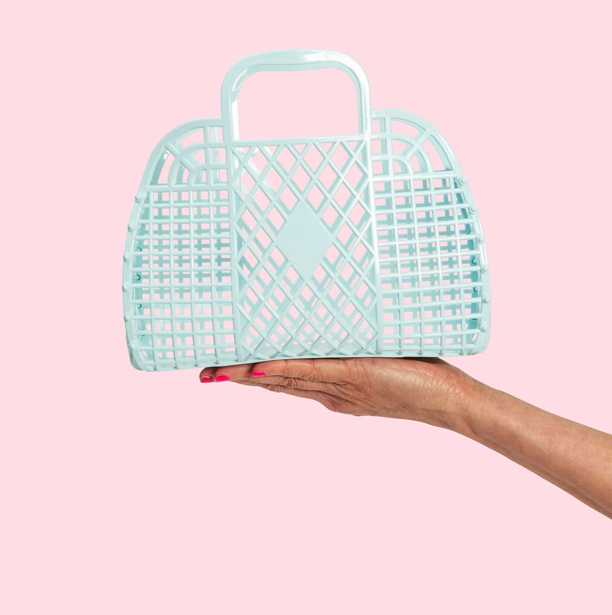Small Blue Jelly Bag
