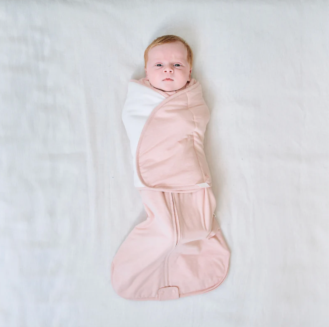 Rose Smoke Bamboo Swaddle Sleep Bag
