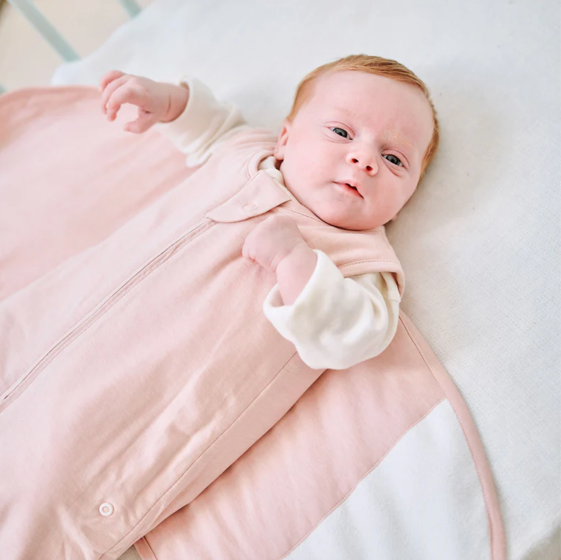 Rose Smoke Bamboo Swaddle Sleep Bag