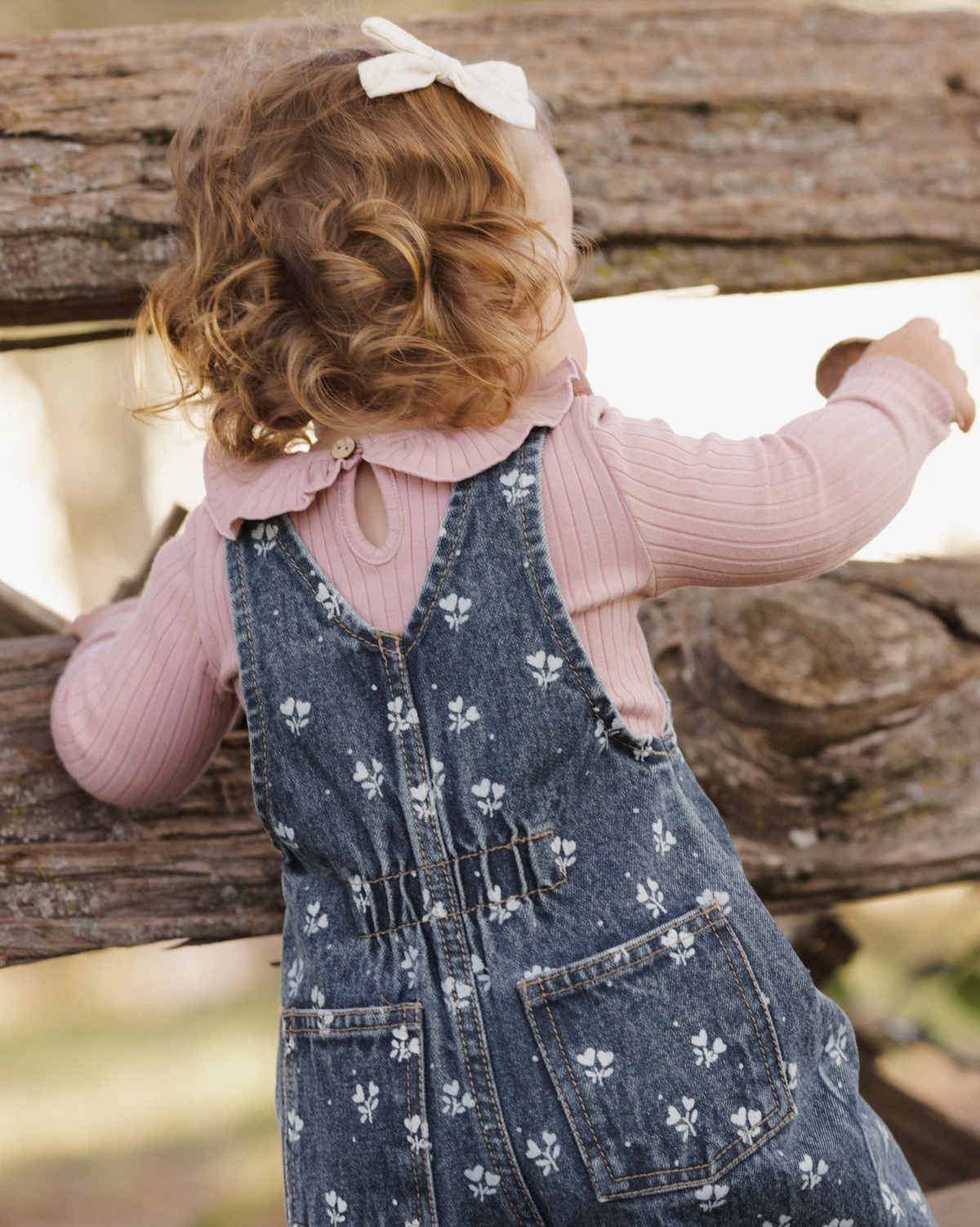 Rosewood Ruffle Collar Bodysuit