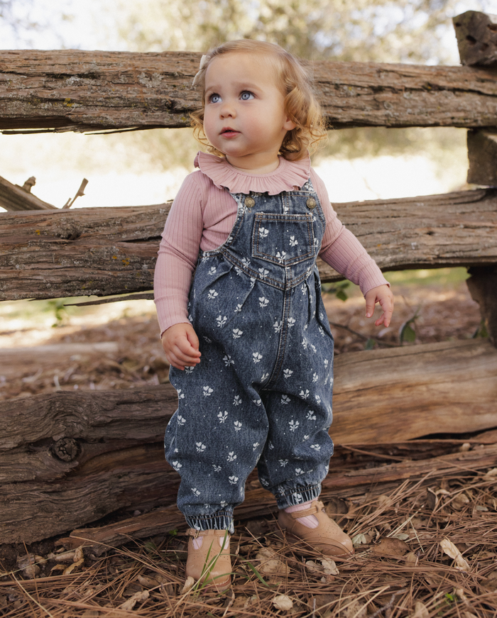 Rosewood Ruffle Collar Bodysuit