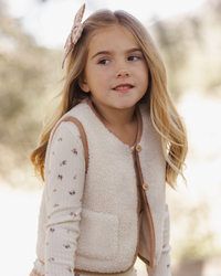 Ditsy Ribbed Long Sleeve