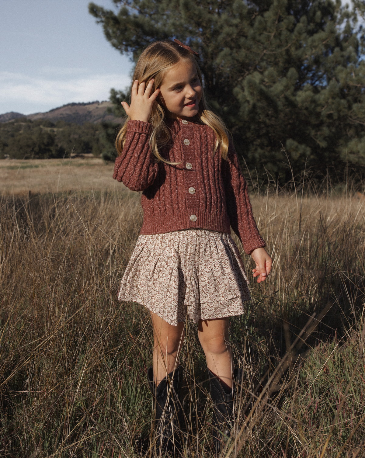 Primrose Tiered Mini Skirt