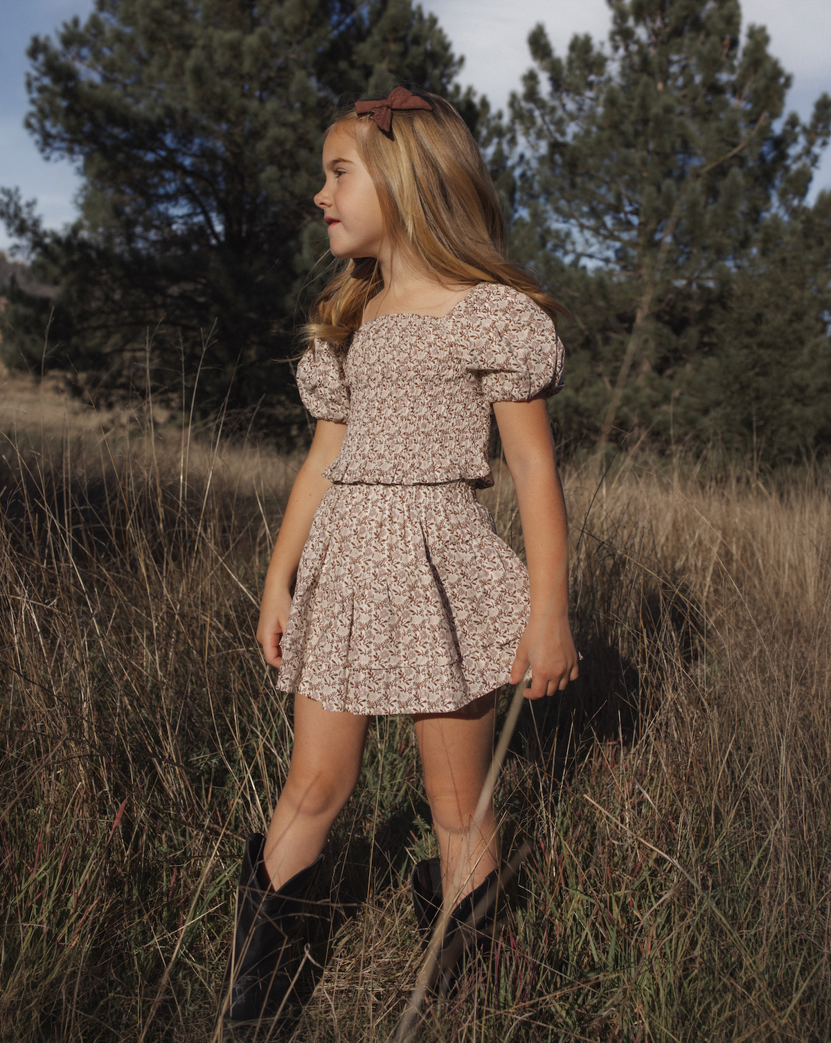 Primrose Tiered Mini Skirt