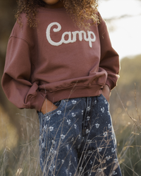 Heart Ditsy Barrel Pant