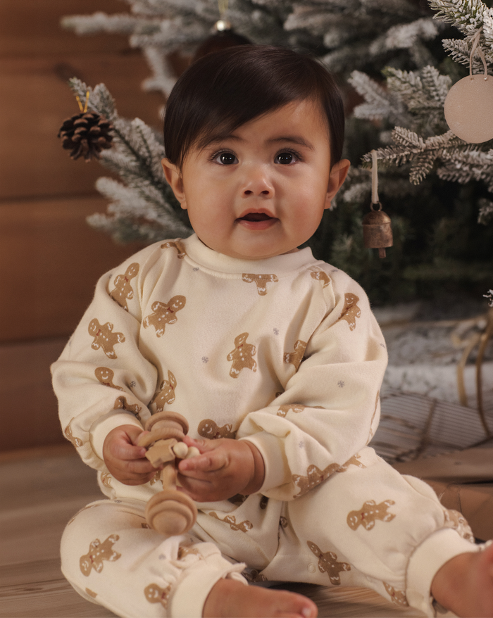 Gingerbread Raglan Jumpsuit