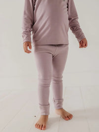 Lavender Ribbed Legging