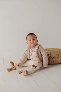 Fox Patch Ribbed Legging