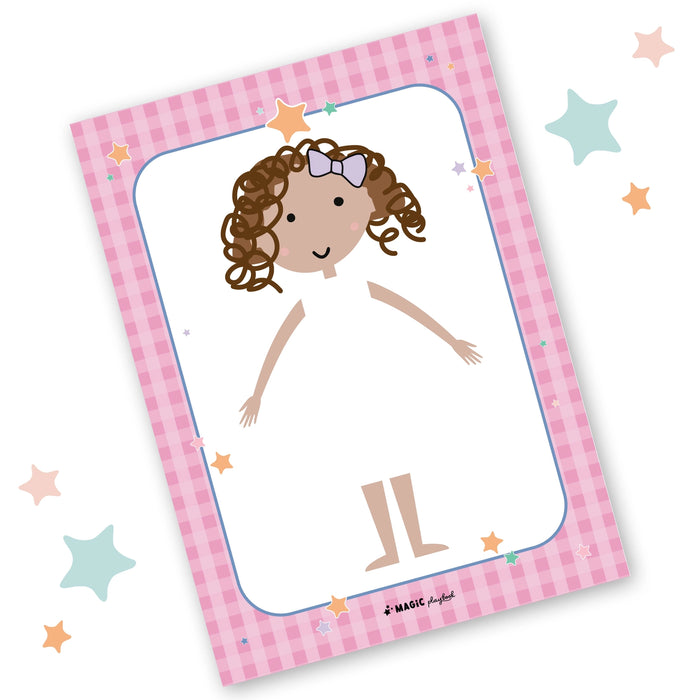 Dress-A-Doll Pretend Notepad