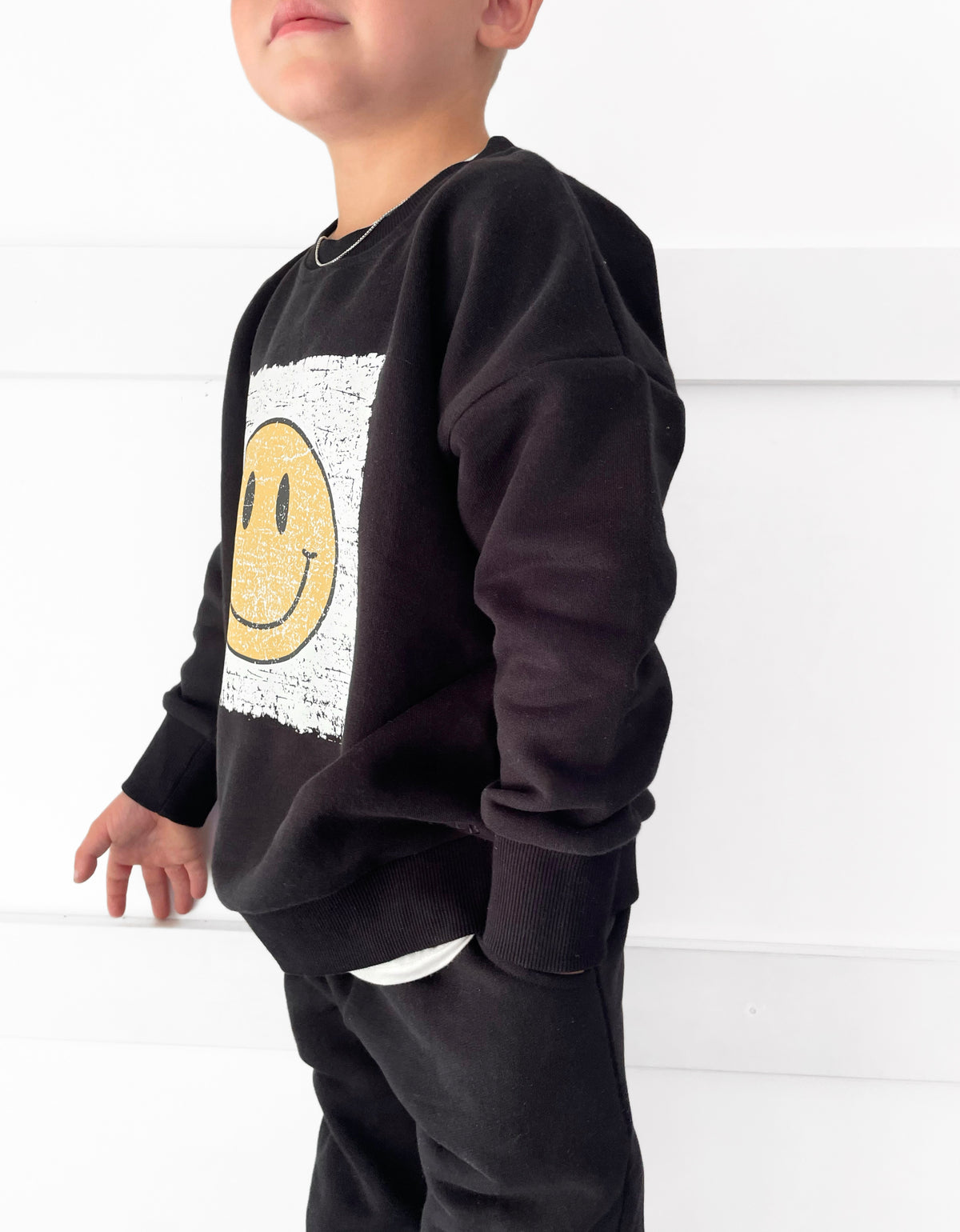 Smiley Elevated Crewneck