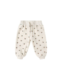 Holly Berry Velour Sweatpant