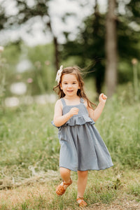 Dusty Blue Tank Dress