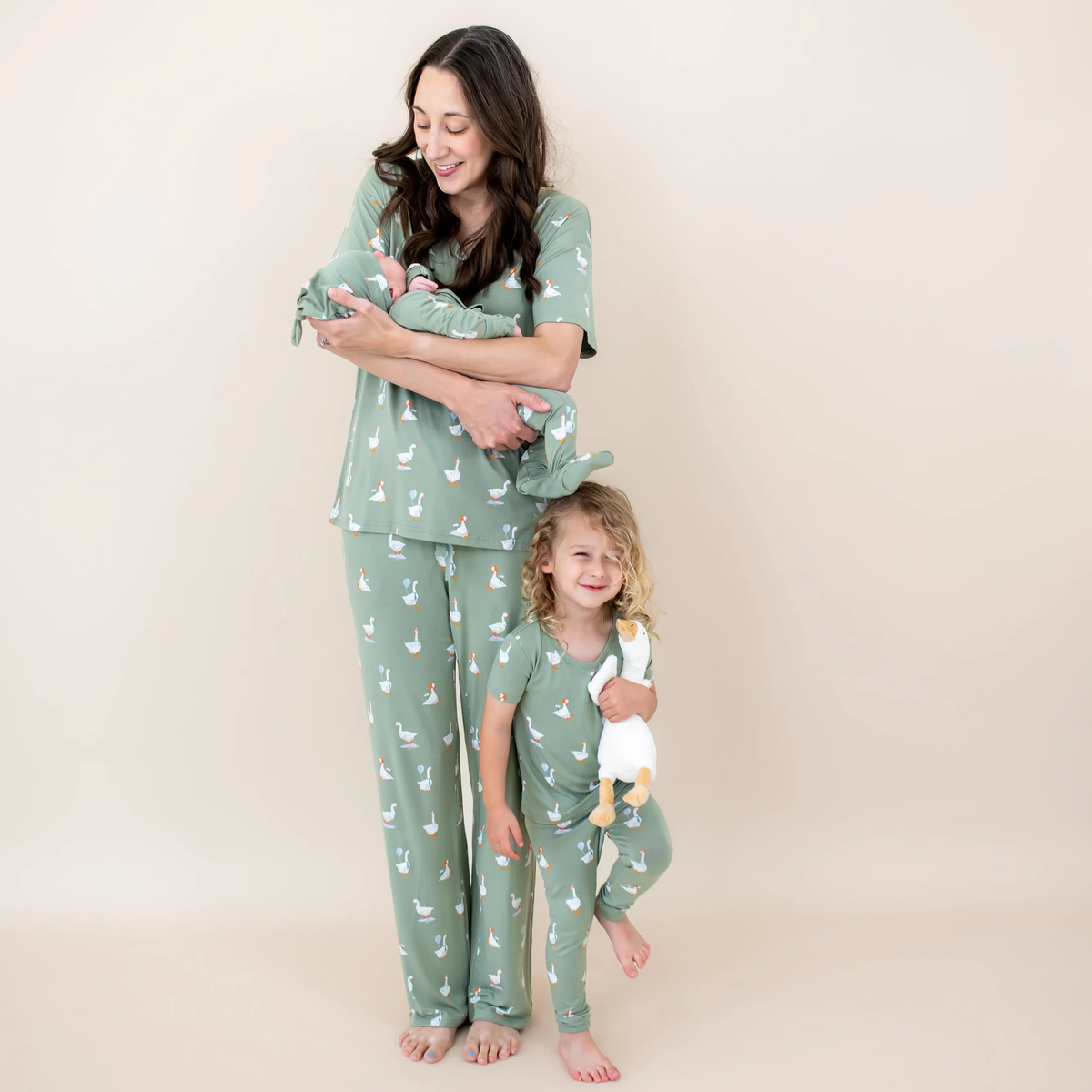 Silly Goose Bamboo Pajama Set