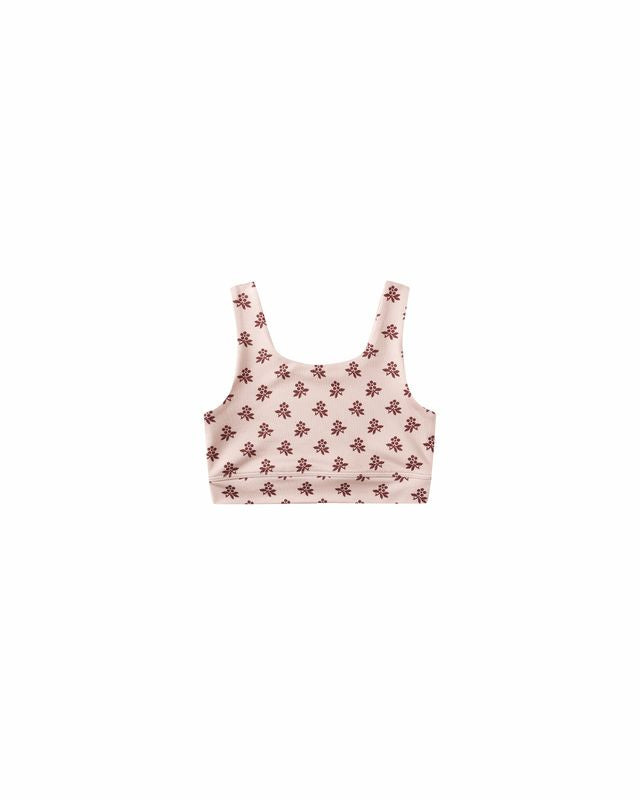 Blush Fleur Sports Bra